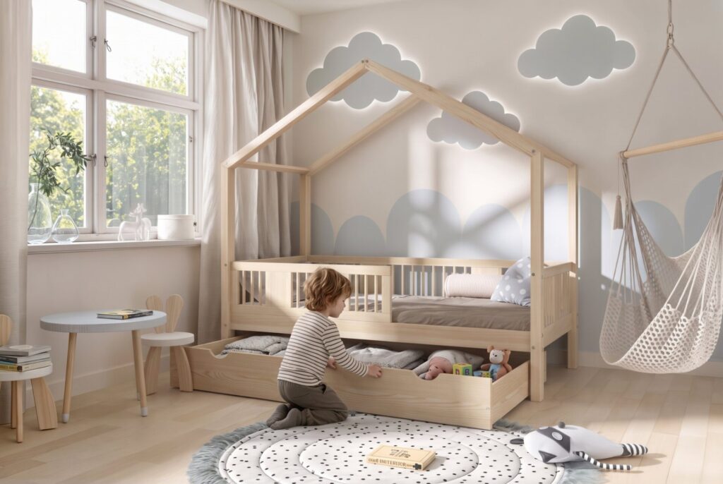 ASTRIA Children’s Bed with Drawer – everyday life