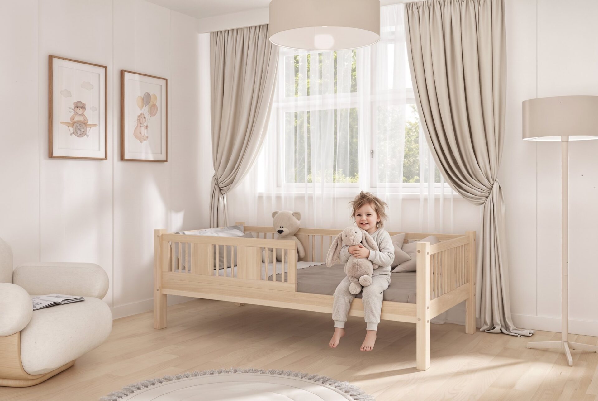 LUNA Children’s Bed – everyday life Letto per bambini LUNA – nella vita di tutti i giorni