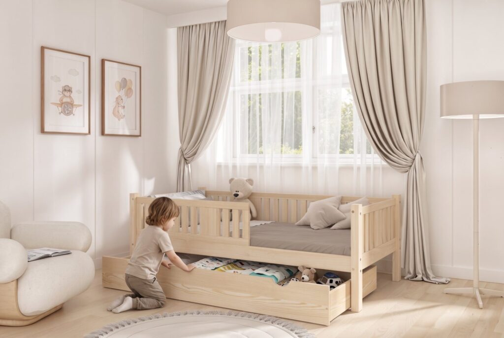 NIKO Children’s Bed with Drawer – everyday life