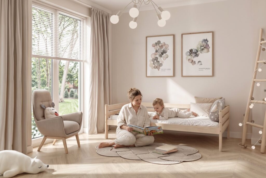 PIO Children’s Bed – story time together