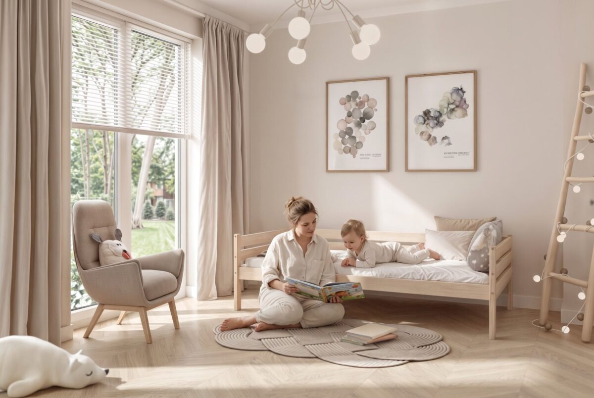 PIO Children’s Bed – story time together
