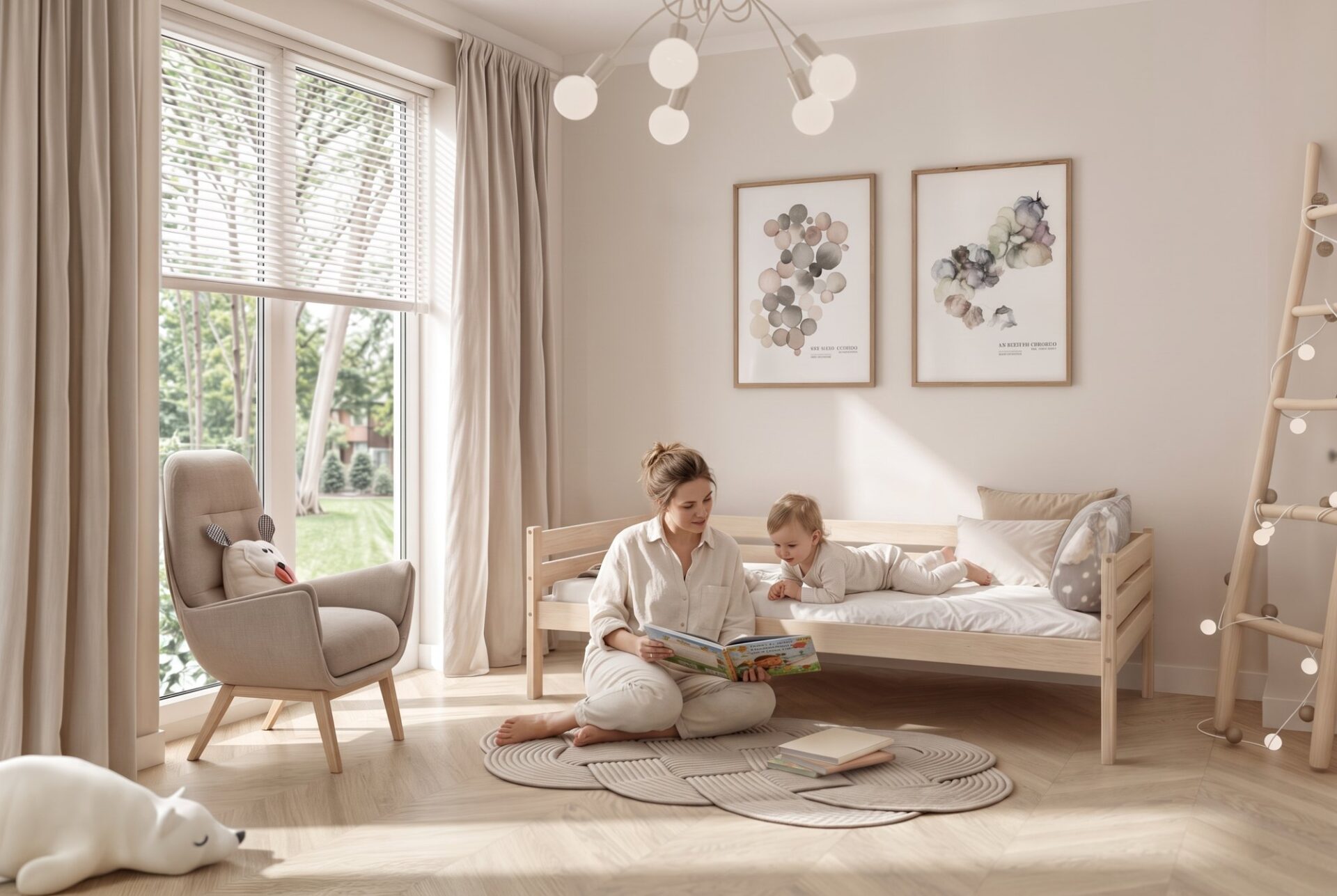 PIO Children’s Bed – story time together
