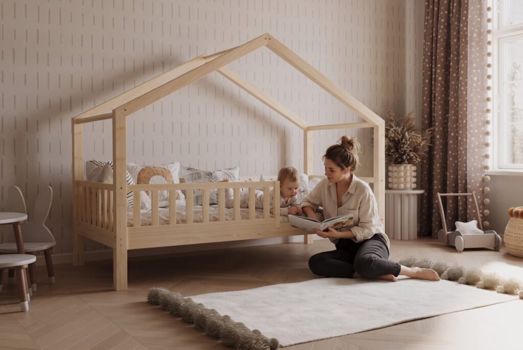 SELVIA Children’s Bed – story time together