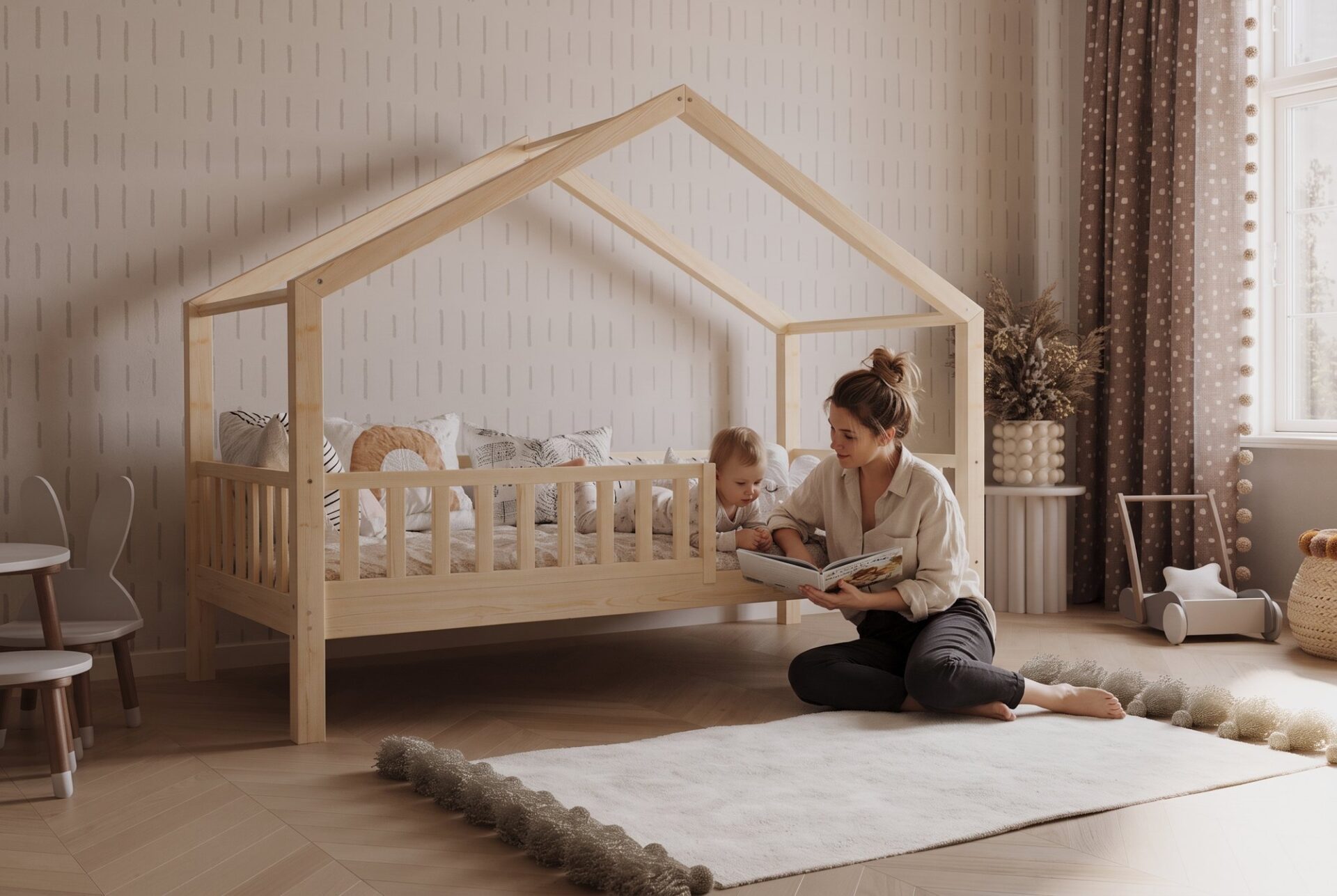 SELVIA Children’s Bed – story time together