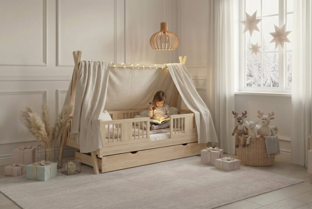 TIPI LUNA Children’s Bed – everyday life