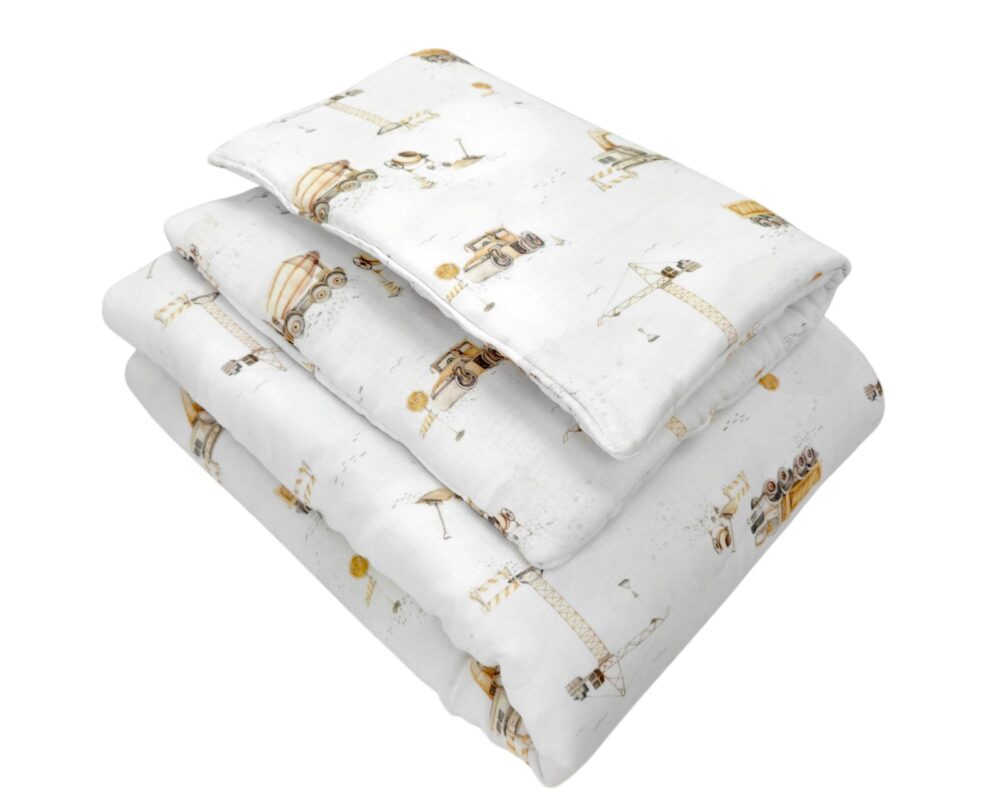 Children's Duvet and Pillow Set – Construction Site Children's Duvet and Pillow Set – Construction Site