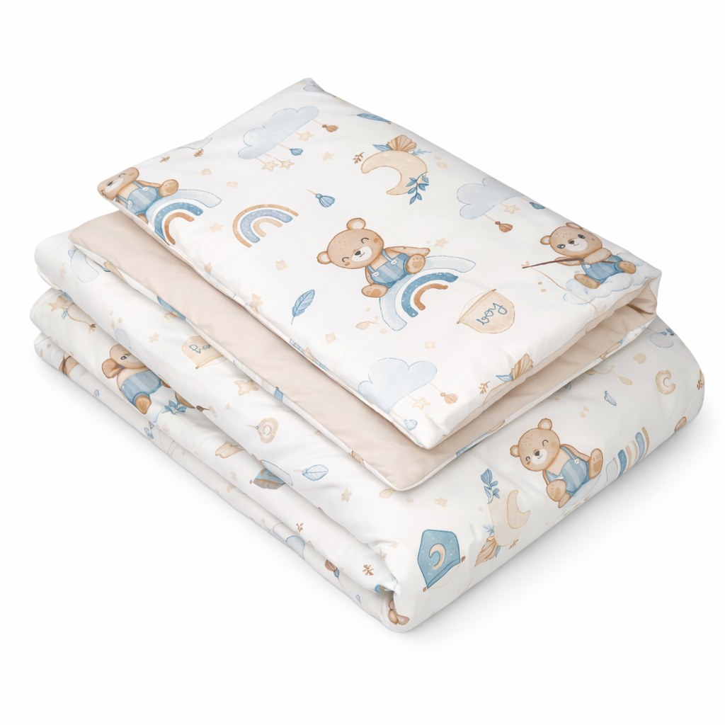 Children's Duvet and Pillow Set – Boho Bears