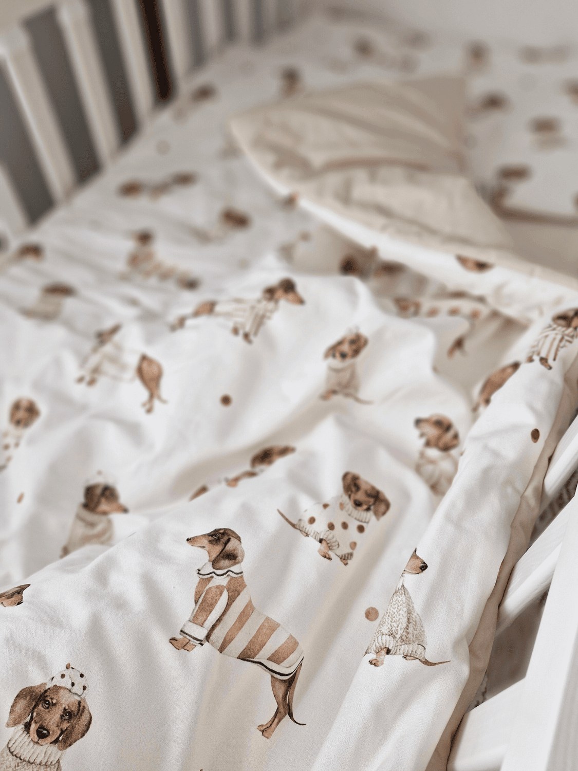 Children's Duvet and Pillow Set – Dachshunds Children's Duvet and Pillow Set – Dachshunds