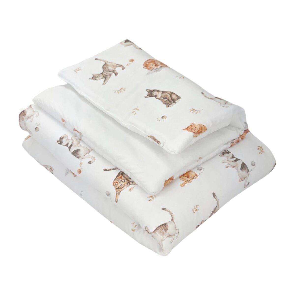 Children's Duvet and Pillow Set – Kittens