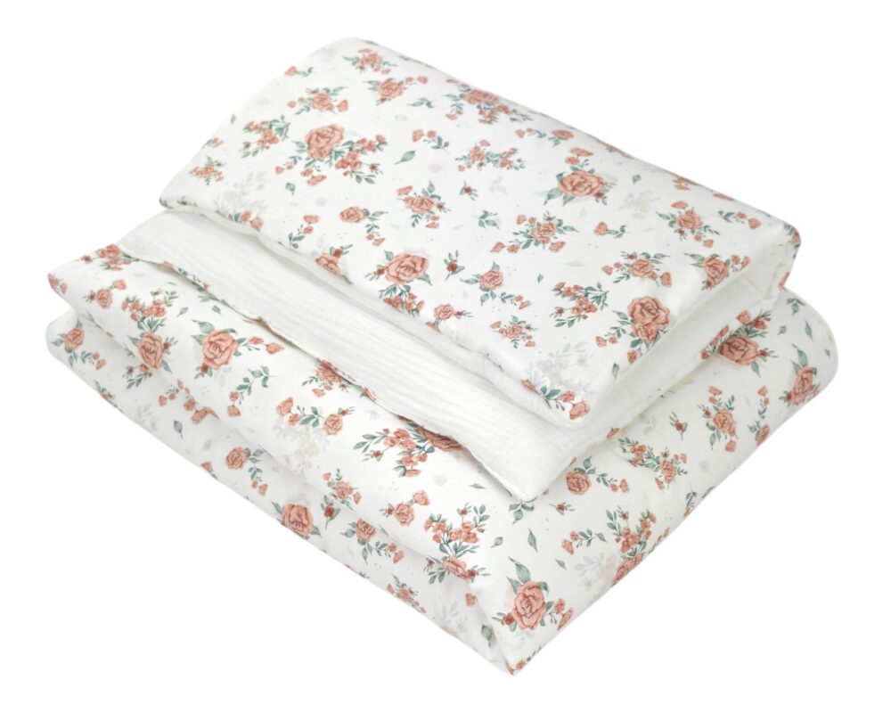 Children's Duvet and Pillow Set – Roses Children's Duvet and Pillow Set – Roses