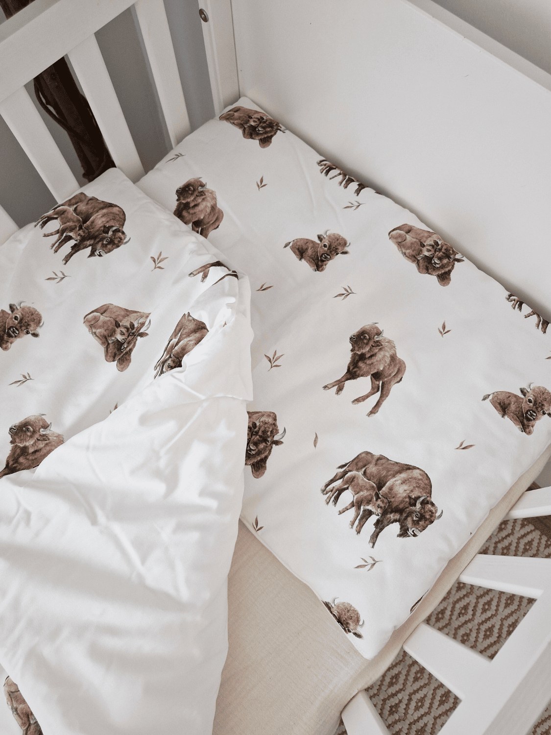 Children's Duvet and Pillow Set – Bison