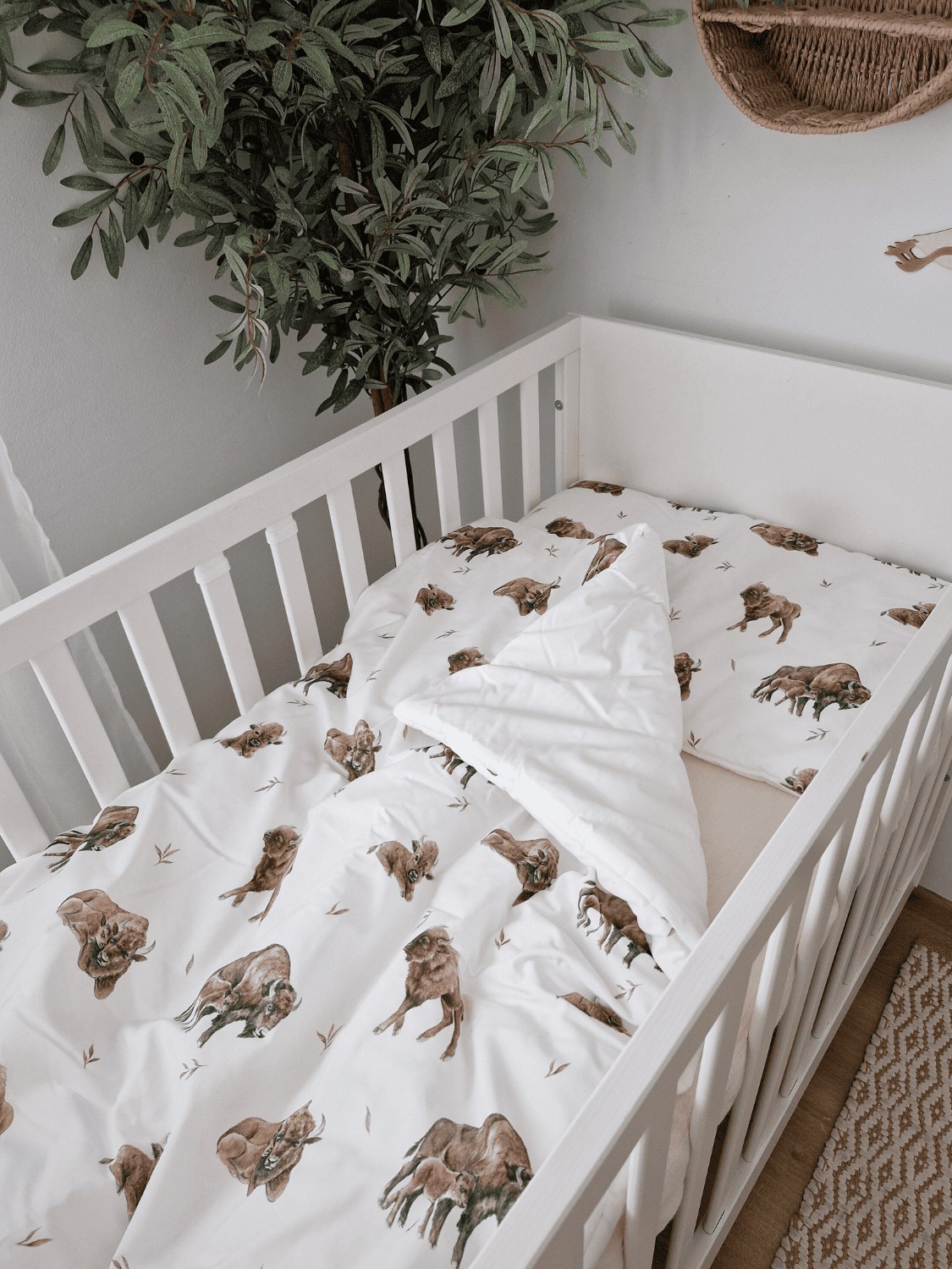 Children's Duvet and Pillow Set – Bison