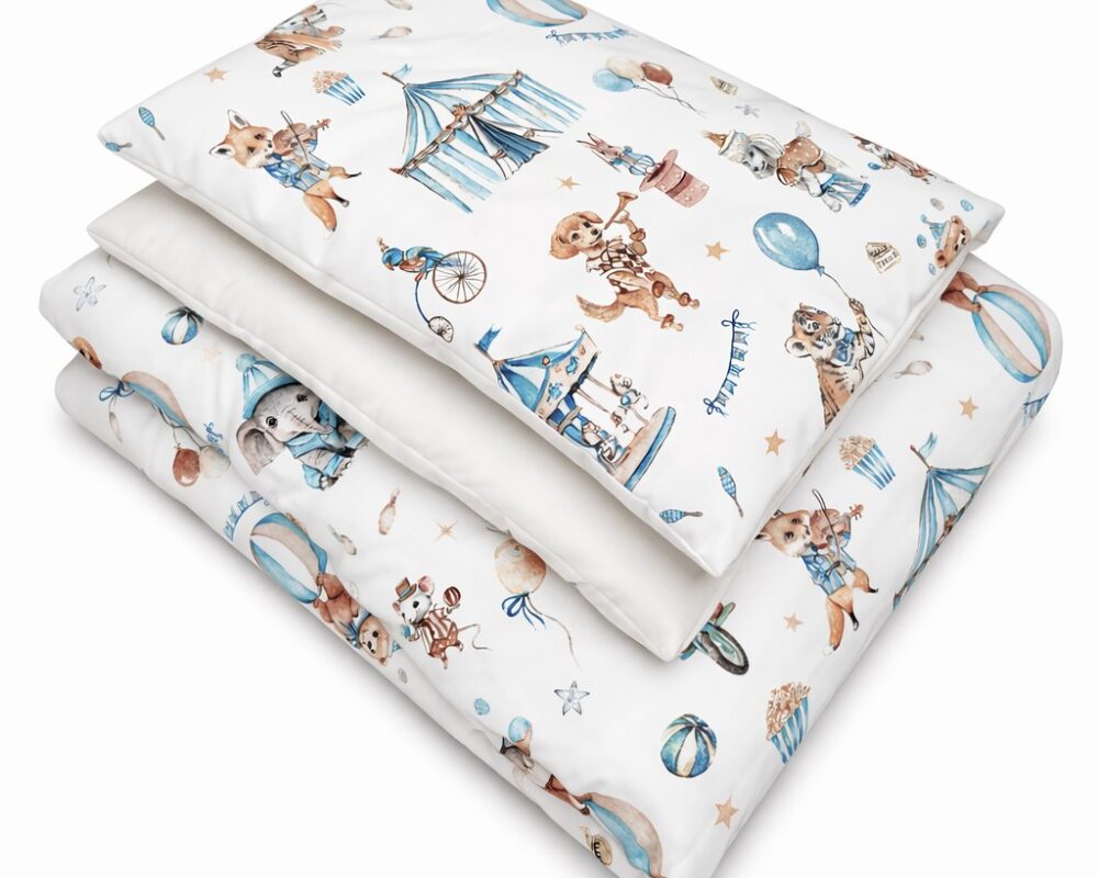 Children's Duvet and Pillow Set – Circus Children's Duvet and Pillow Set – Circus