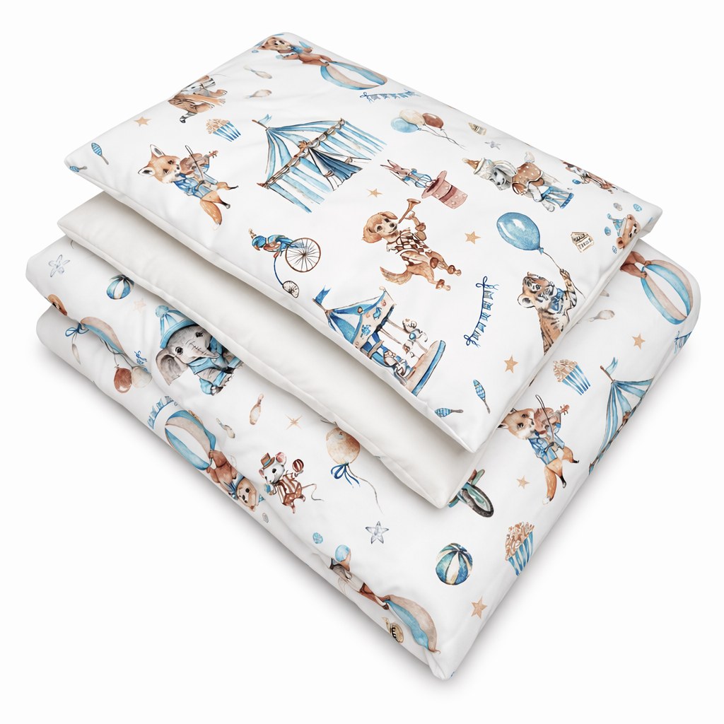 Children's Duvet and Pillow Set – Circus Children's Duvet and Pillow Set – Circus