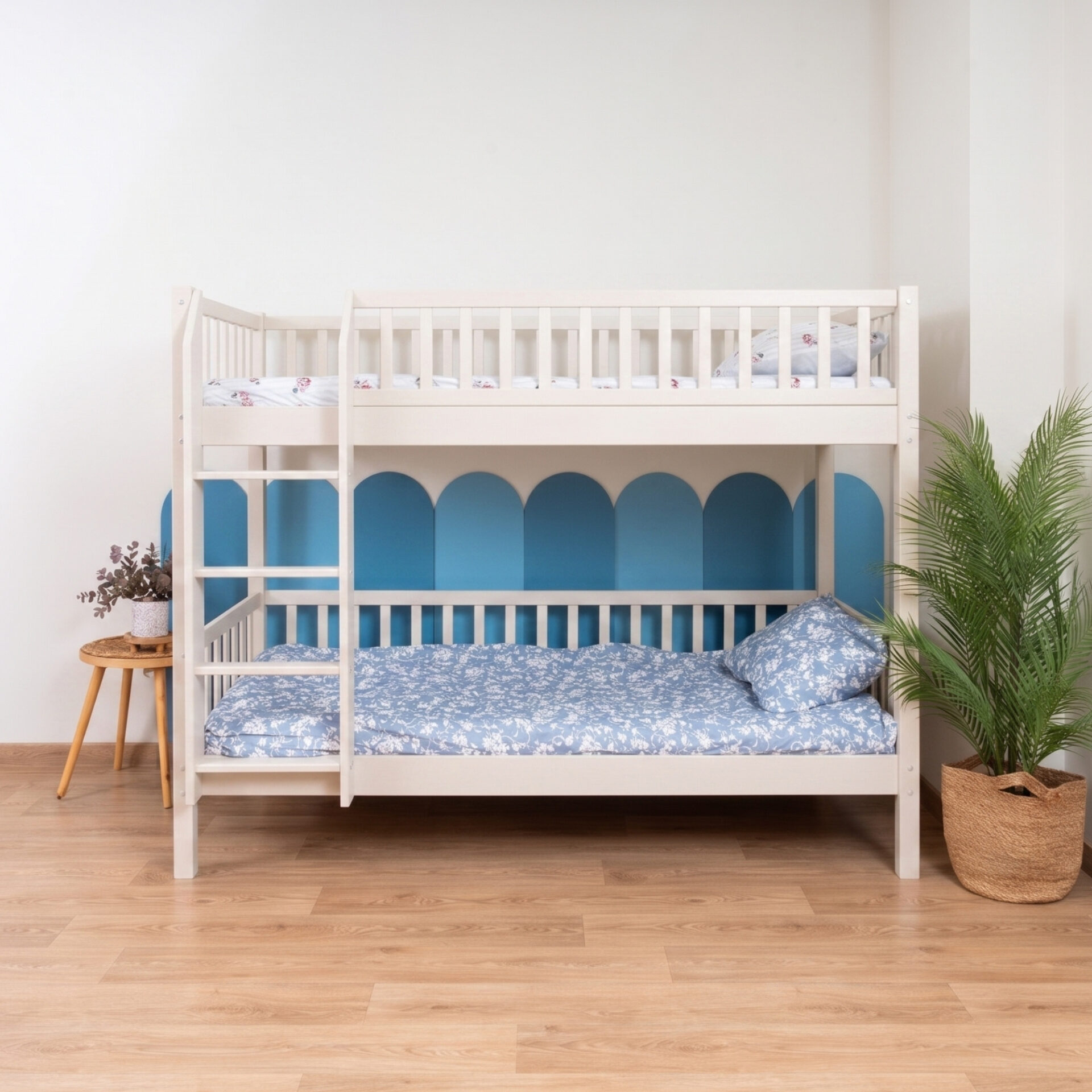 KOSMO Bunk Bed – cashmere (3) KOSMO Bunk Bed in pine wood, cashmere