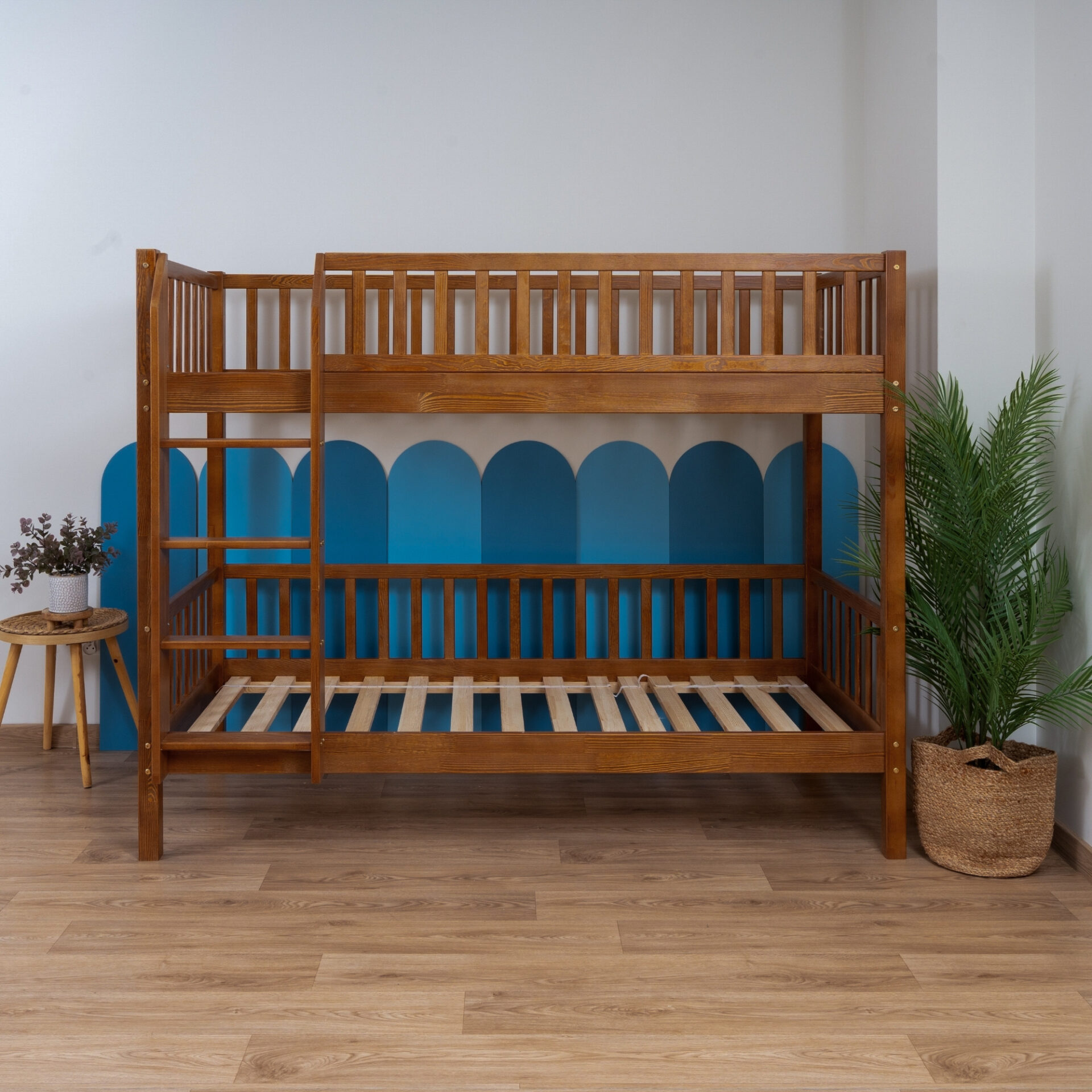 KOSMO Bunk Bed – Retro (5) KOSMO Bunk Bed in pine wood, Retro