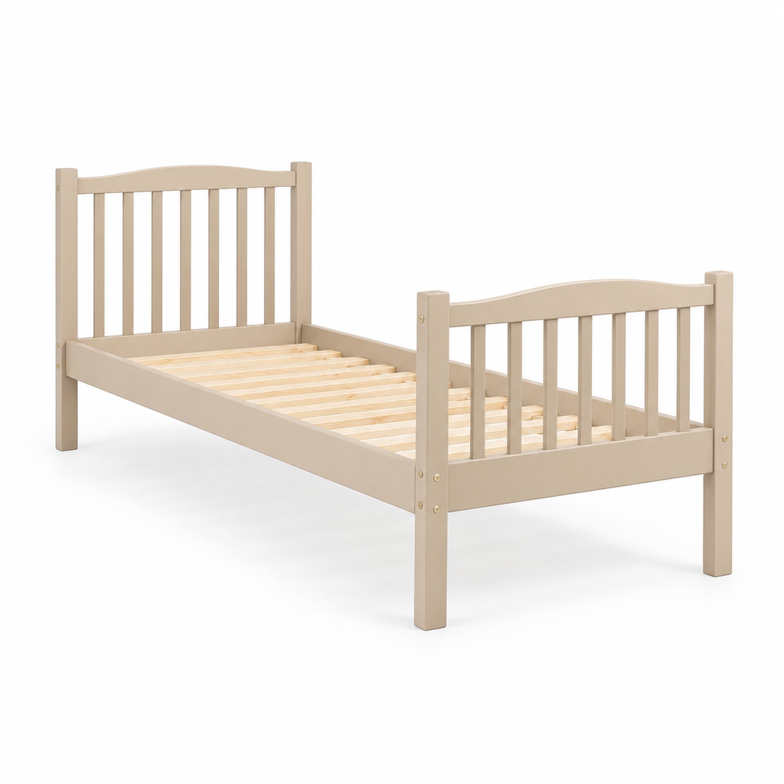 MALVA Children’s Bed in pine wood, cashmere, packshot