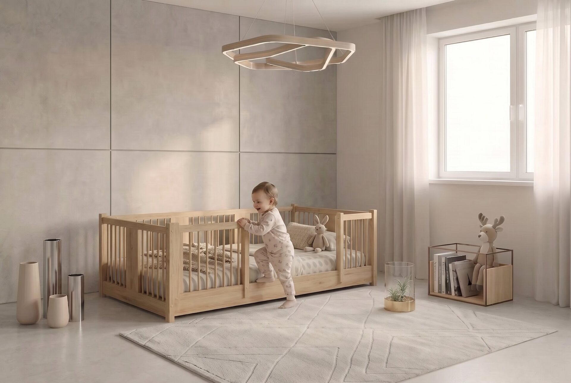MILO Montessori Bed – everyday life Montessori Kinderbett MILO – im Alltag