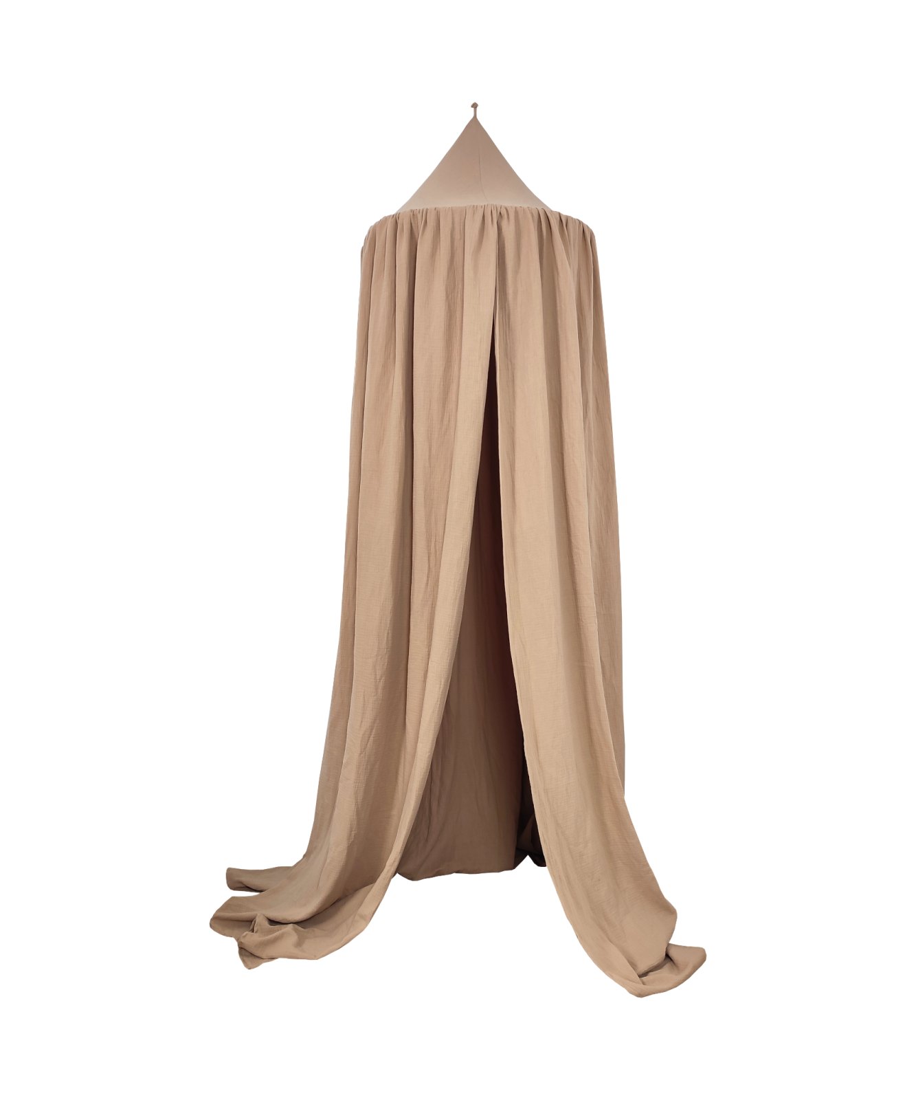 Muslin Canopy – Ceiling Mounted – Cappuccino Muslin Canopy – Ceiling Mounted – Cappuccino