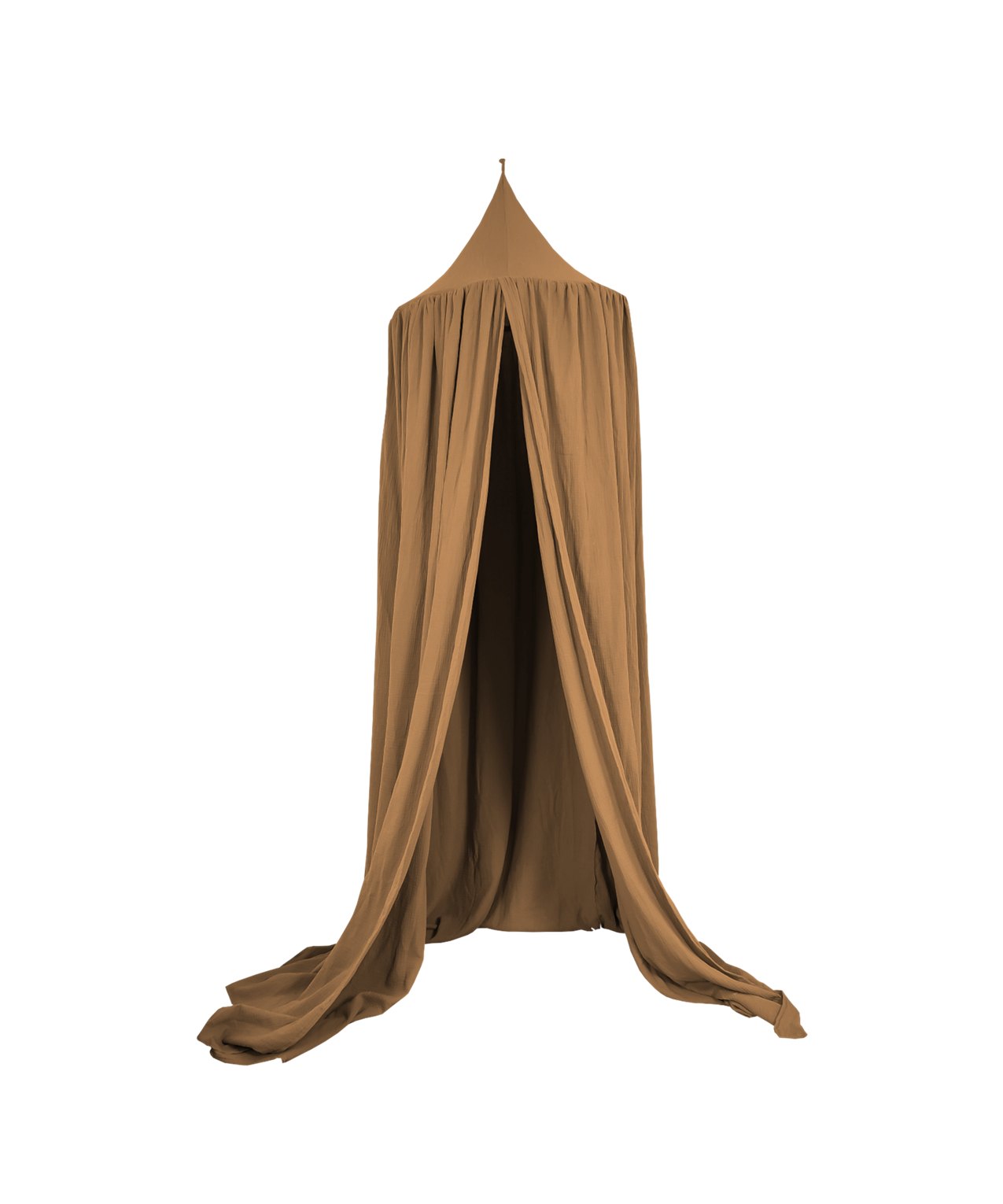 Muslin Canopy – Ceiling Mounted – Cinnamon Muslin Canopy – Ceiling Mounted – Cinnamon