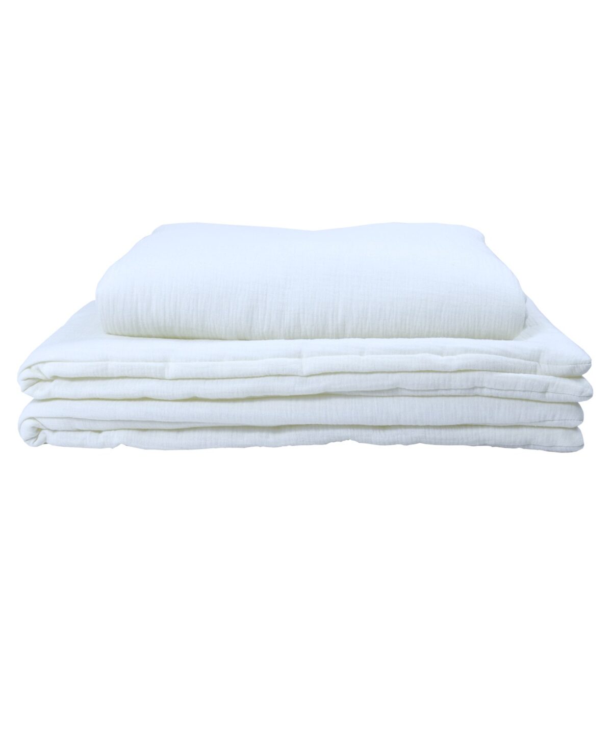 Muslin Duvet and Pillow Set – Ecru