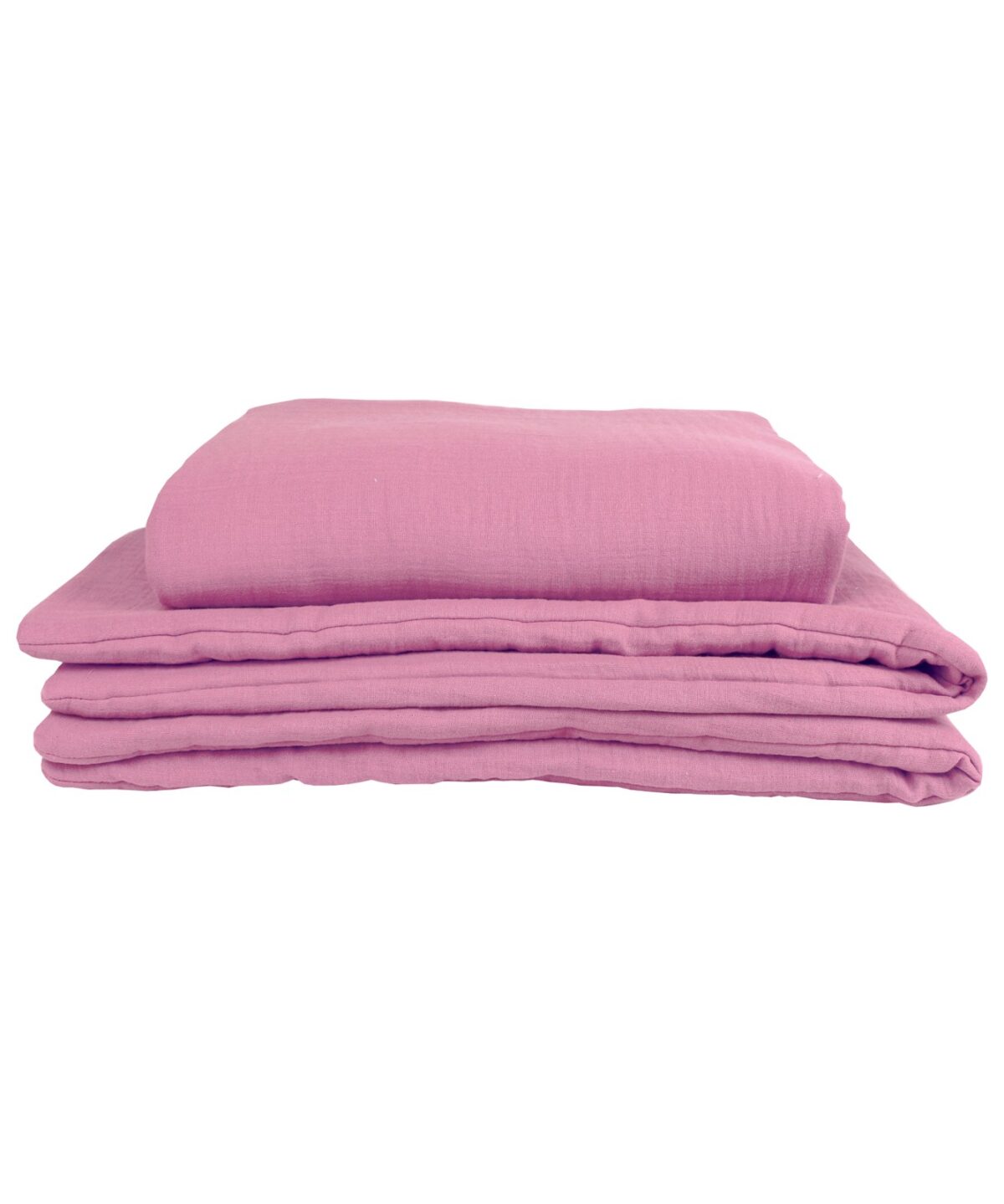 Muslin Duvet and Pillow Set – Coral